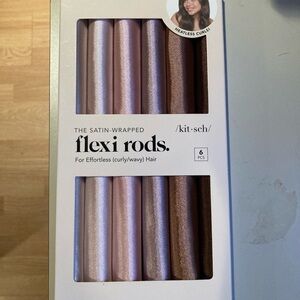 Kitsch Satin-Wrapped Flexi Rods - Lavender and Bronze